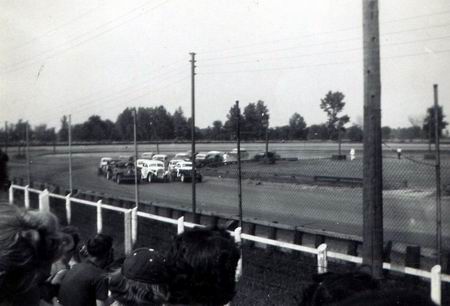 Mt. Clemens Race Track - Fourth Turn Mcrt 1955